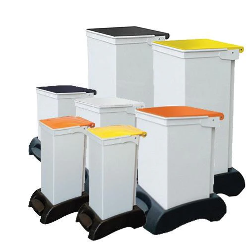 Hybrid Bin Plastic Base & Lid, Metal Body - Image 8