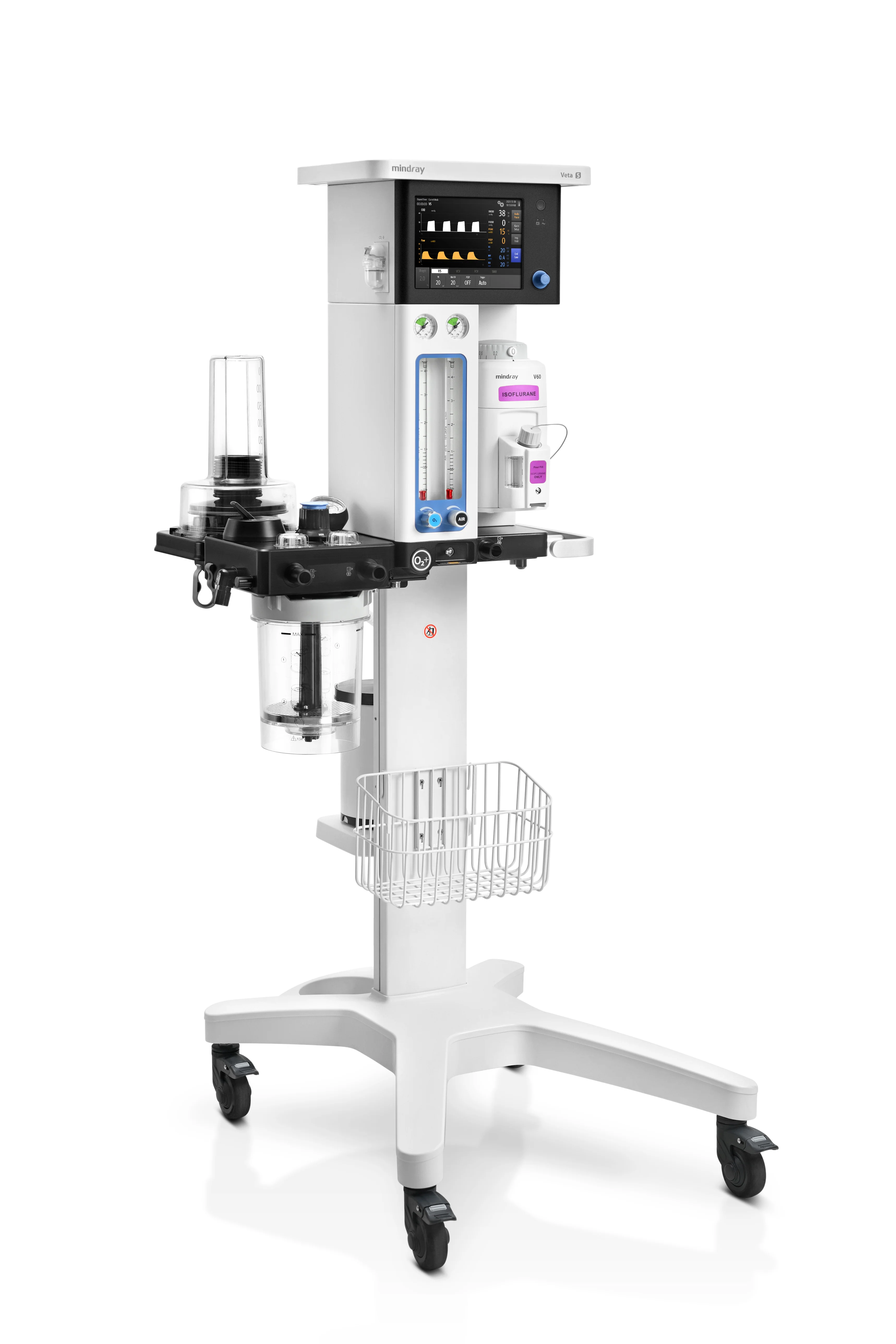 Mindray Animal Veta 5 Basic Key Fill Anaesthesia Machine - Image 5