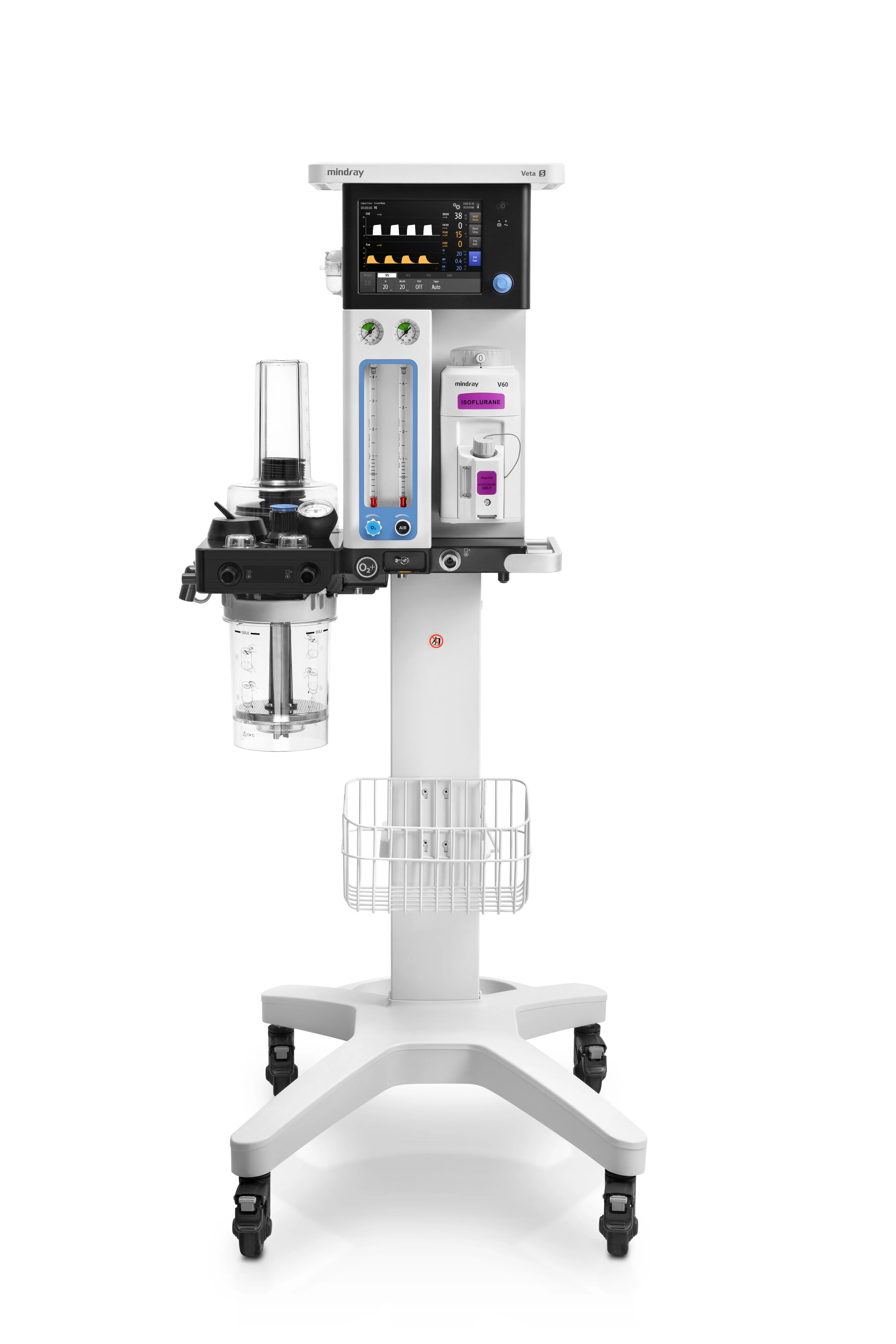 Mindray Animal Veta 5 Basic Key Fill Anaesthesia Machine - Image 6