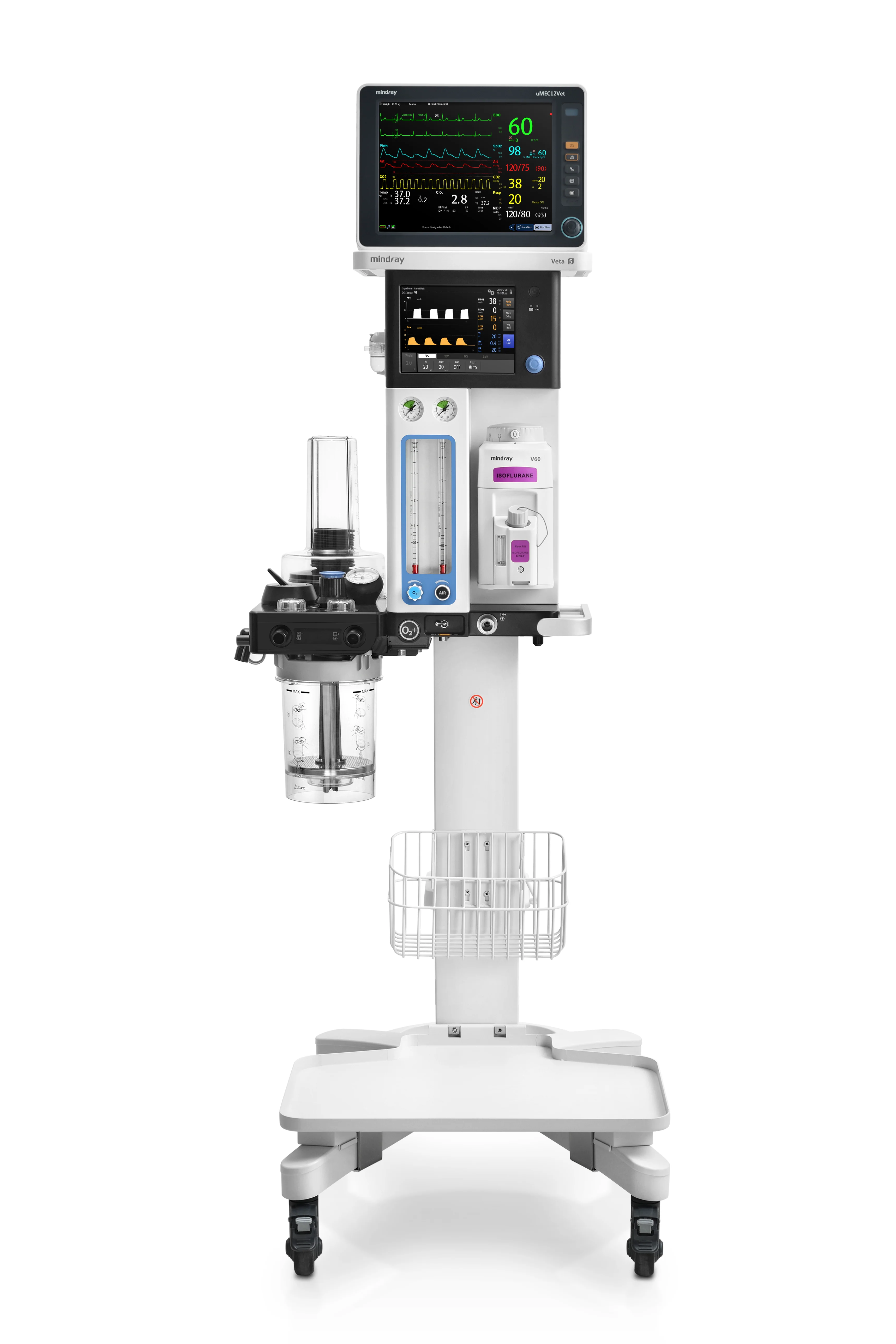 Mindray Animal Veta 5 Basic Key Fill Anaesthesia Machine - Image 7