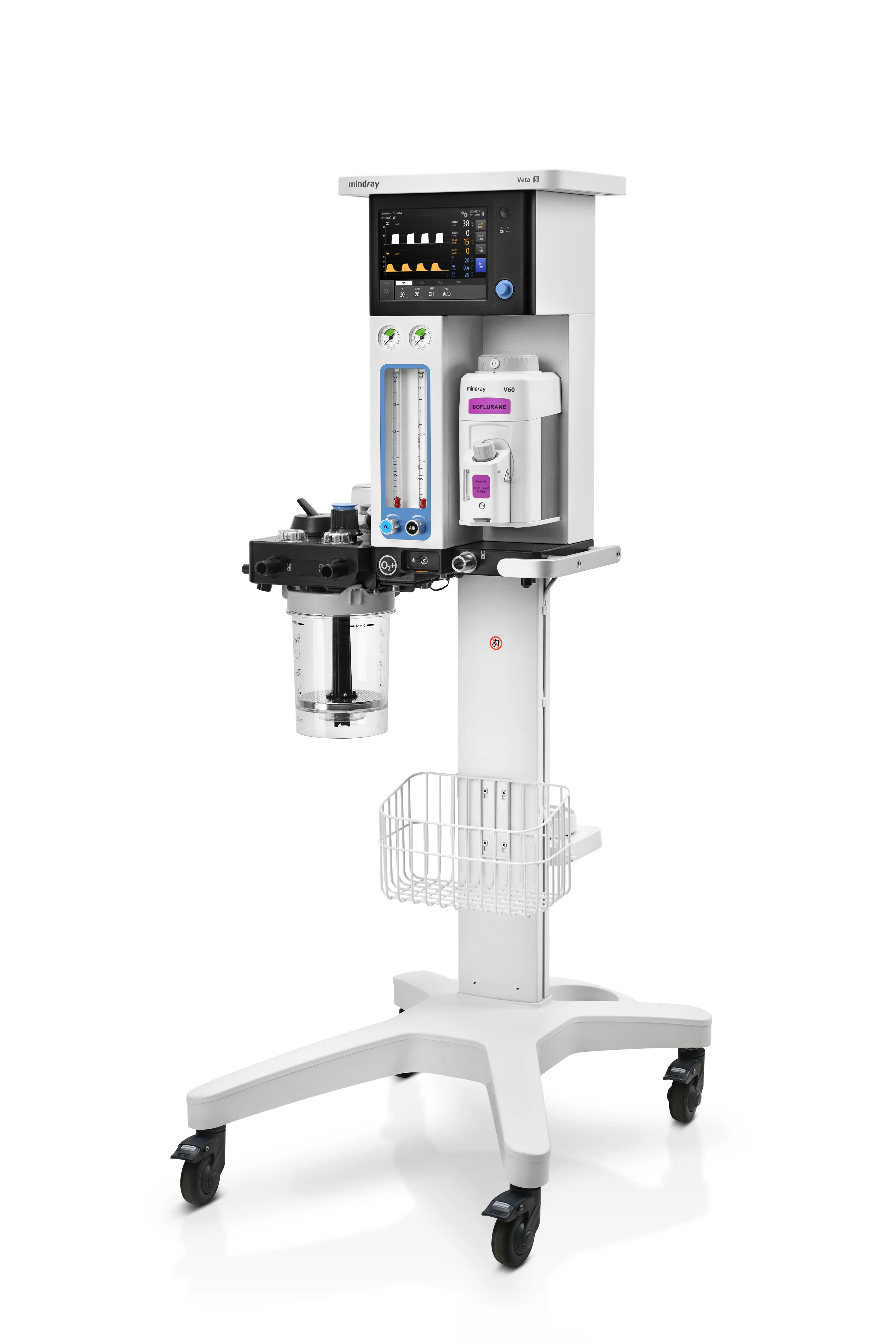 Mindray Animal Veta 5 Basic Key Fill Anaesthesia Machine - Image 8