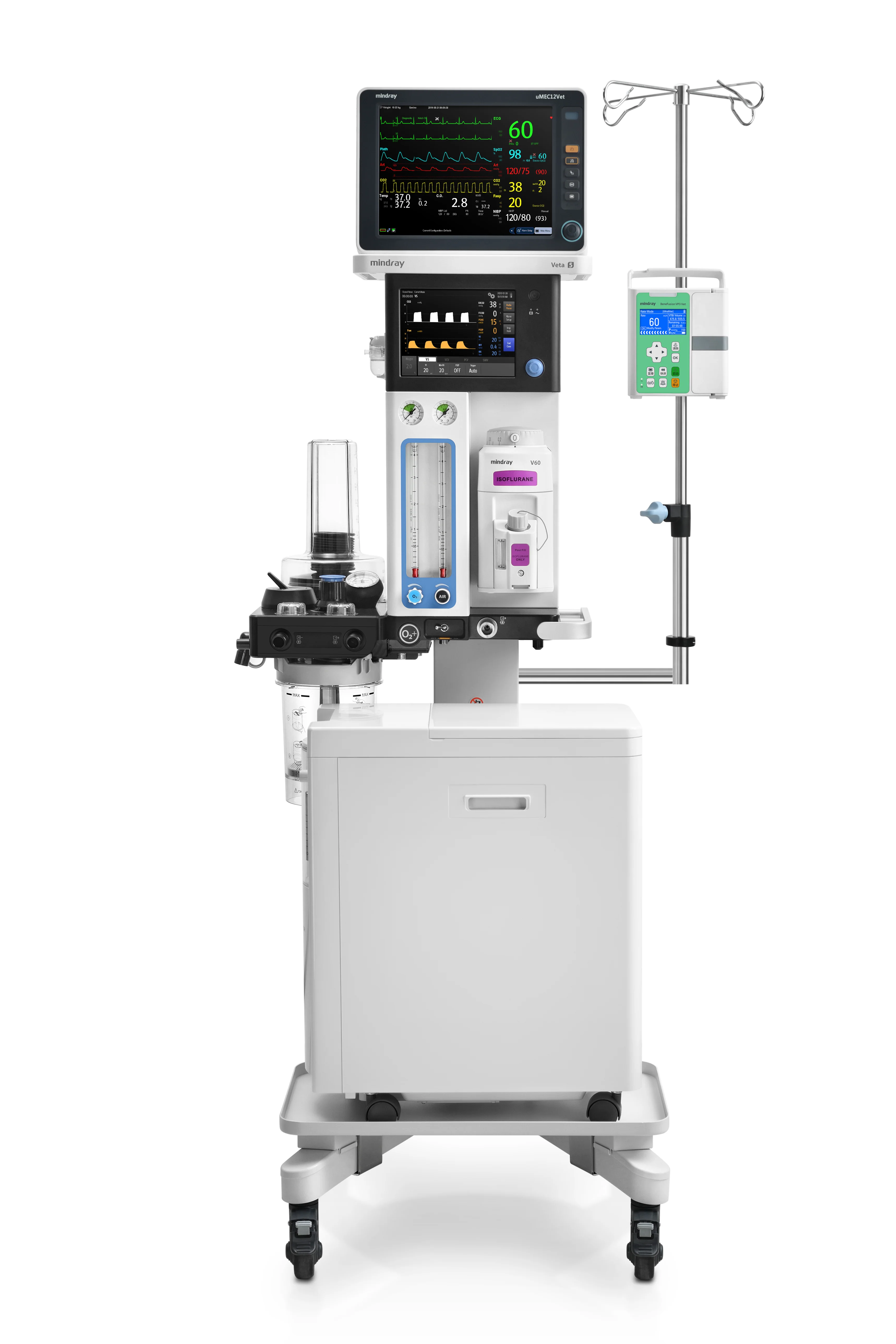 Mindray Animal Veta 5 Basic Key Fill Anaesthesia Machine - Image 9