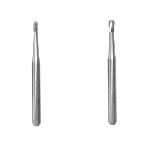 Tungsten Carbide Dental Bur Pear Amalgam Plain Cut FG - Image 2
